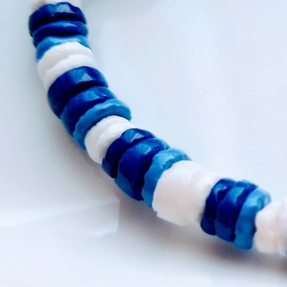 J CREW Seaside bracelet Set in Bright Ocean Blue - Picture 8 of 11